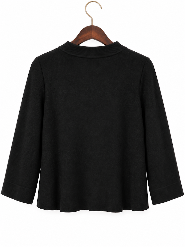 Love Ever After Geometric Gold Button Cardigan Sweater - L