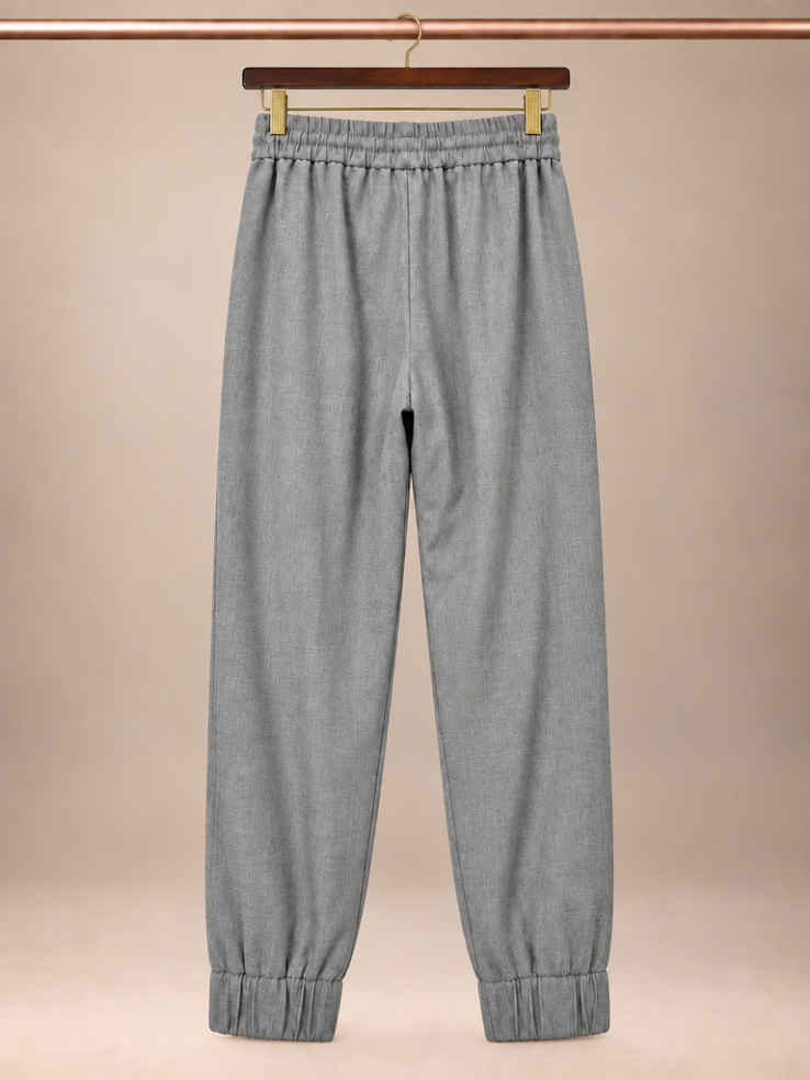 Zara Elastic Waist Drawstring Jogger Pants Gray- Size 5