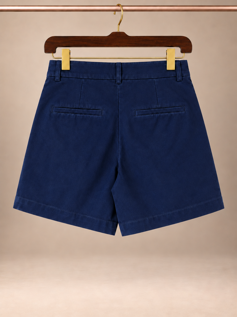 Lilly Pulitzer True Navy Stretch Twill Chino Callahan Shorts - 0