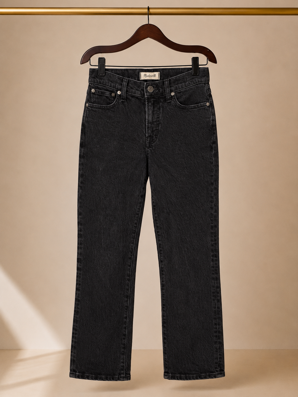 Madewell The Mid-Rise Perfect Vintage Jean in Faded Washed Black (24)