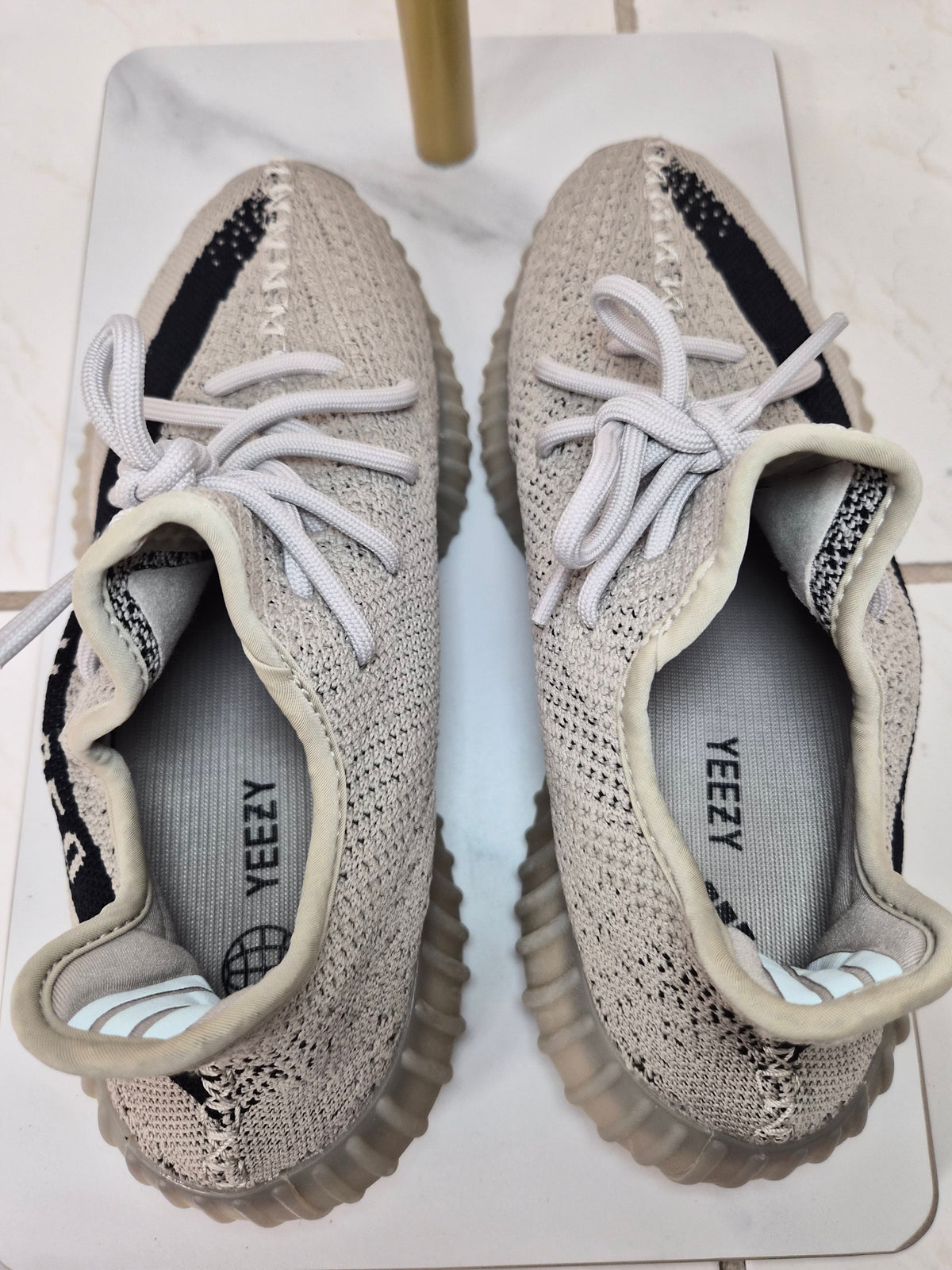 adidas Yeezy Boost 350 V2 Granite Core Black Sply-350 Sneakers size- 8.5